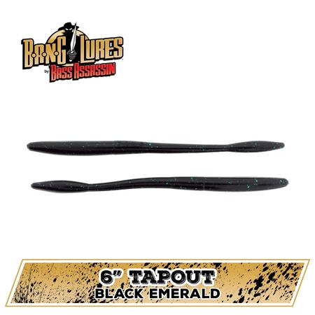 Tapout Black Emerald 6in