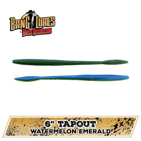 Tapout Watermelon Emerald 6in