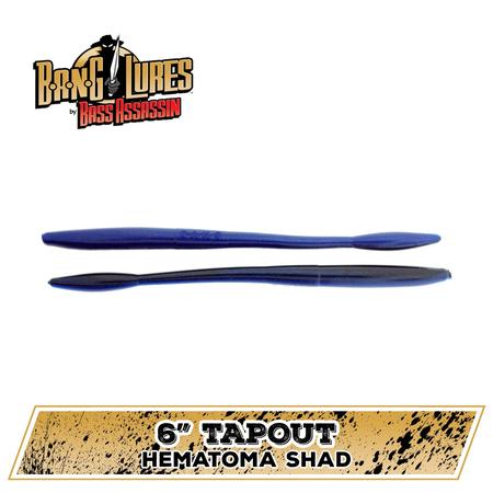 Tapout Hematoma Shad 6in