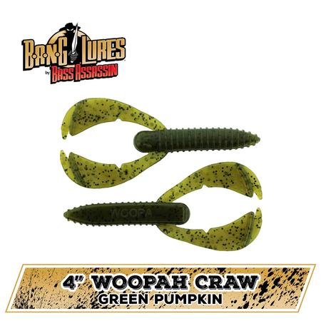 4in Woopah Craw Green Pumpkin