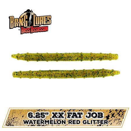 6.25in Xx Fat Job Watermelon Red Glt