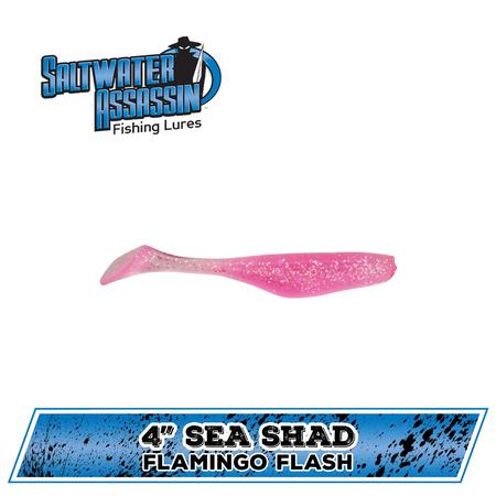 Sea Shad Flamingo Flash 4in