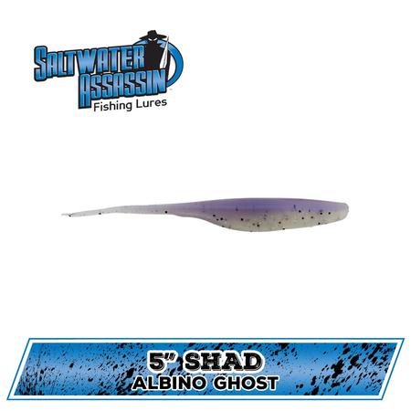 5in Sw Shad Albino Ghost