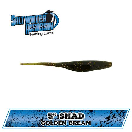 5 Sw Shad Golden Bream