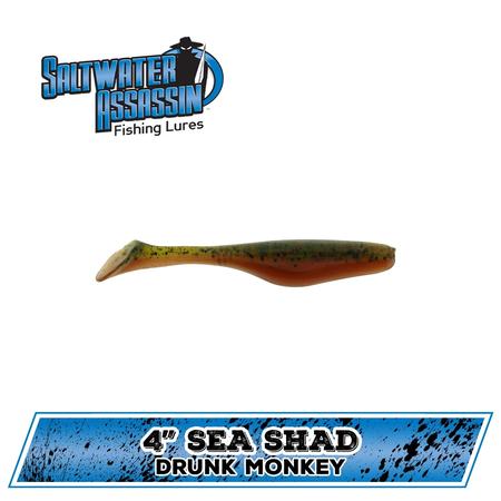 4 Sea Shad Drunk Monkey