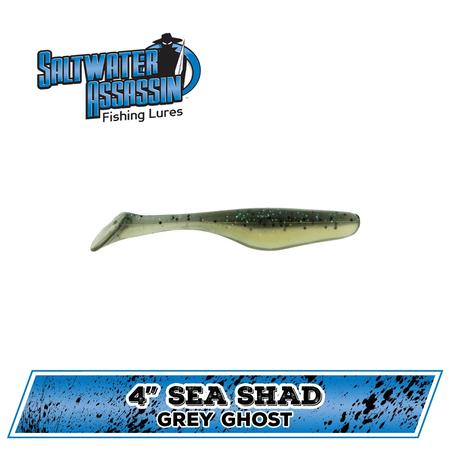 4in Sea Shad Grey Ghost
