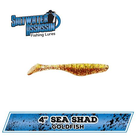 4 Sea Shad Goldfish