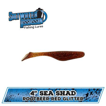 4 Sea Shad Rootbeer/redgl