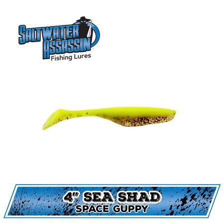 4in Sea Shad Space Guppy