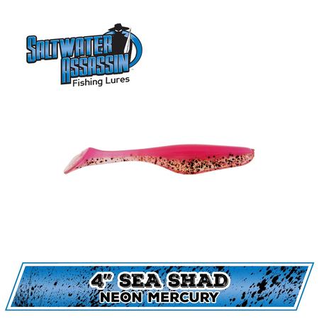 4 Sea Shad Neon Mercury