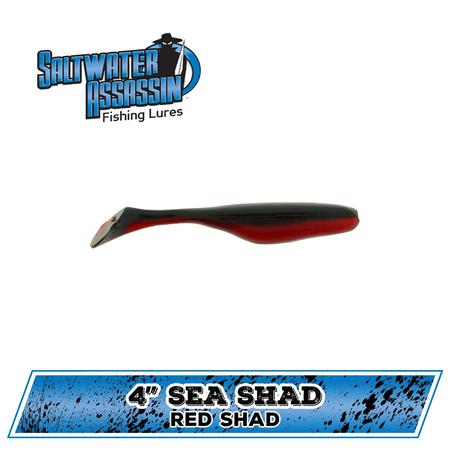 4 Sea Shad Red Shd
