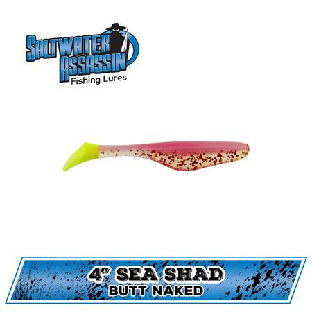 4in Sea Shad Butt Naked
