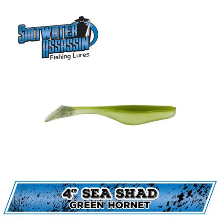 4in Sea Shad Green Hornet