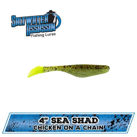 4in Sea Shad Chicken On A Chain