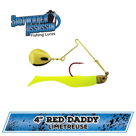 Red Daddy Spinner - Limetreuse