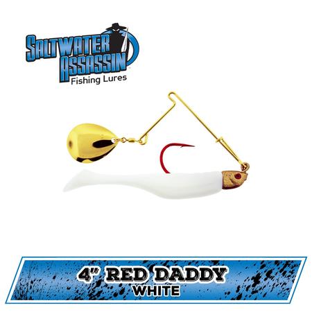4 Red Daddy Jig Wht