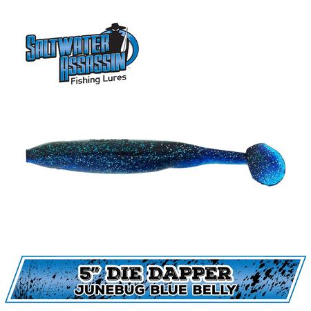 5in Die Dapper Junebug Blue Belly