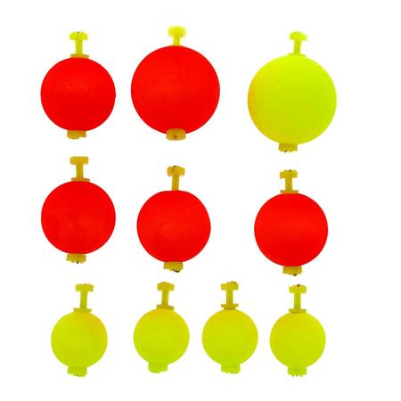 10ct Round Foam Float Assortment