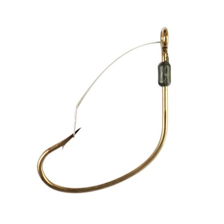 Weedless Offset Kahle Hook Sz 3/0 4pk