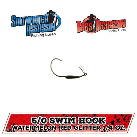5/0 Swim Hook 3/16oz Gold