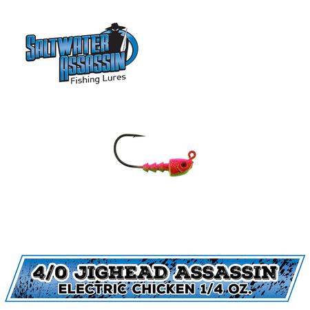 1/4oz Jigheads Electri Chicken