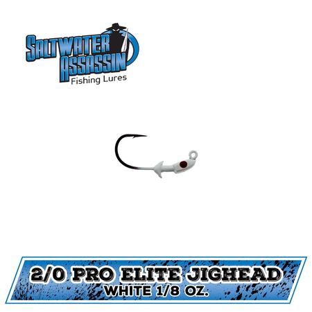 Pro Elite 1/8 Oz 2/0 Hk Wht