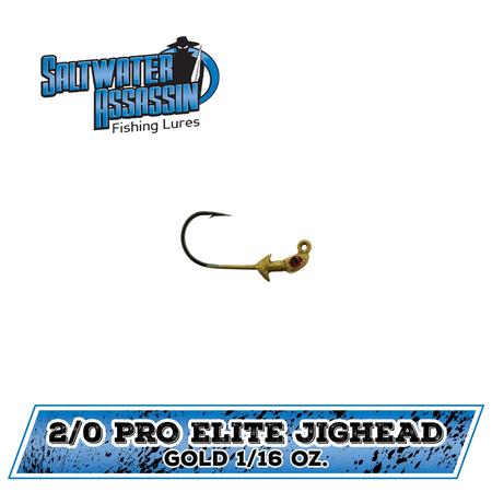 Pro Elite 1/16 Oz 1/0 Hk Gld