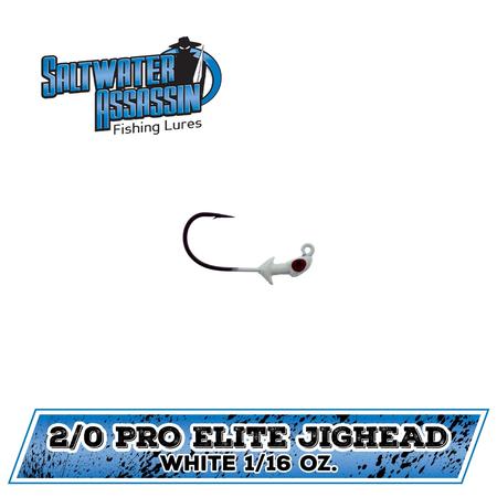 Pro Elite 1/16 Oz 1/0 Hk Wht