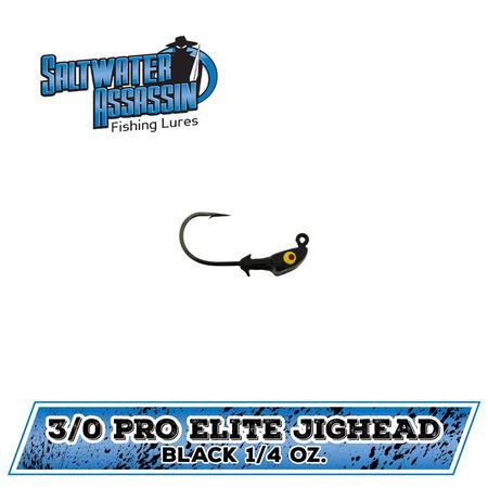 Pro Elite 1/4 Oz 3/0 Hk Blk