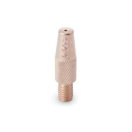 Contact Tip,.035 M5 X .8mm Thread