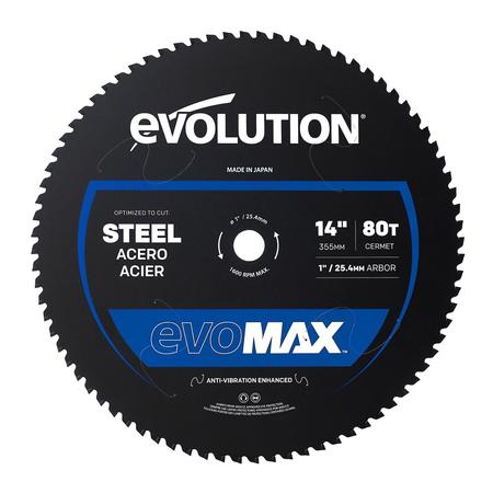 Saw Blade Steel Cutting 14in Premium Evomax