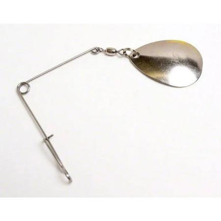 Spin Jig Spinner Sz0 Nickel 5pk