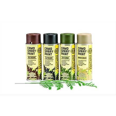 Camo Spray Paint Kit With Leaf Stencil