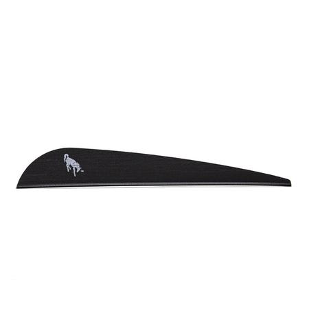 Bronco Vane, 4, Black, 100pk