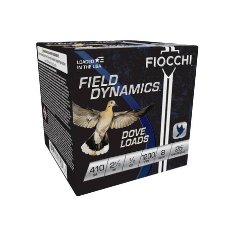 Field Dynamics Dovequail 410ga 2 1/2 8shot 25rnd