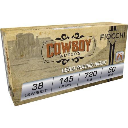 Cowboy Action 38sw Short 145gr 50rnd