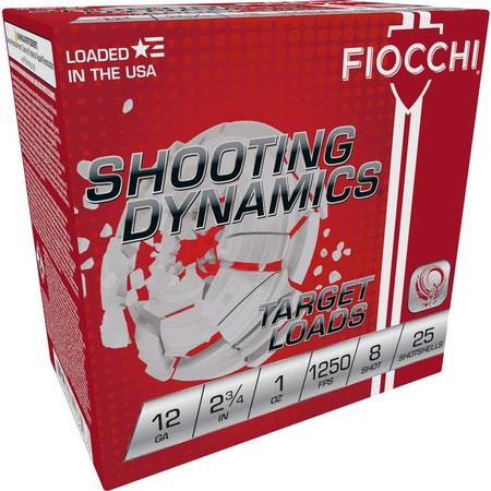 Shooting Dynamics 12ga 2 3/4 1oz 8shot 25rnd
