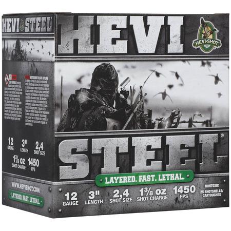 Hevi Steel 12ga 3 2,4 Shot 25rnd