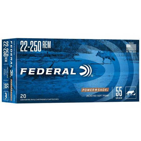 22-250 Rem 55gr Sp