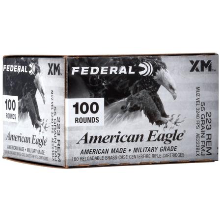 55gr Fmj 223 Rem Ae 100rnd