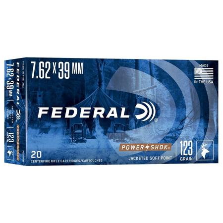 7.62x39 123gr Jsp Power-shok 20rd