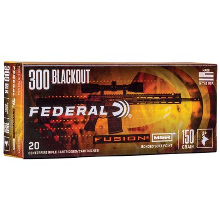 300 Blk 150gr Sp Fusion Msr 20rd