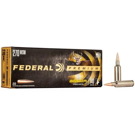 Premium 270wsm 140gr Berger Hybrid Hunter 20rnd