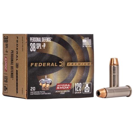 38spcl +p 129gr Hp 20rnd