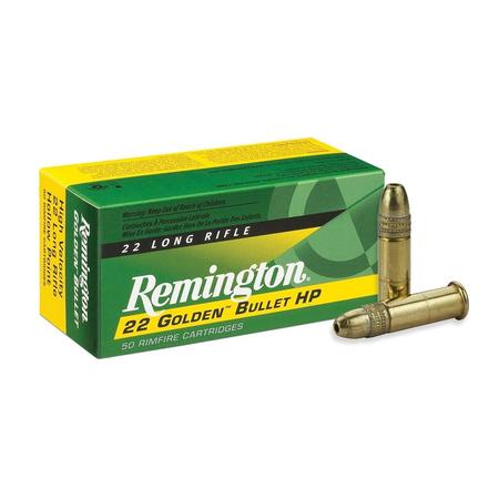 .22 Lr Hollow Point Golden Bullet 50rnd