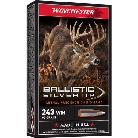 243 Win 95gr Ballistic Sil Tip