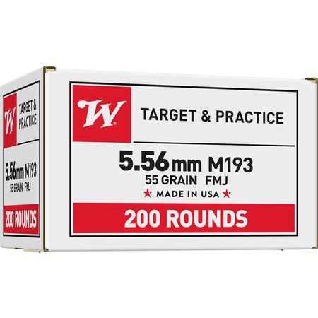 55gr Fmj 5.56mm 200r Range Pack