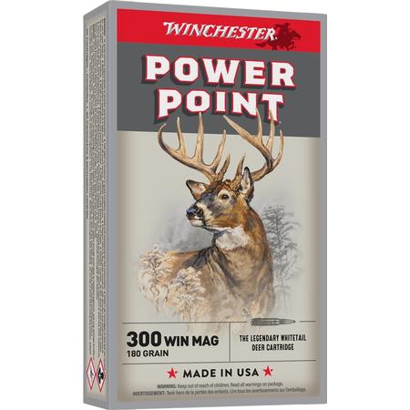 300 Win Mag 180gr Power Point