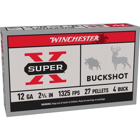 12ga 2 3/4 4buck 27pellets