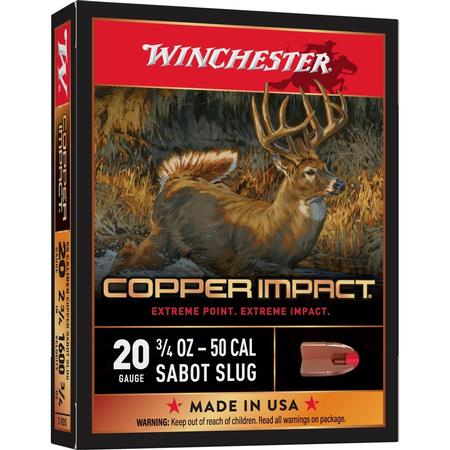 Copper Impact 20ga 2 3/4 Sabot Slug 5rnd